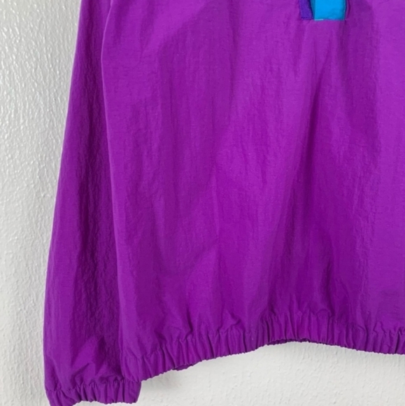 π HOST PICK! π Vintage '90s Columbia Pullover Windbreaker Jacket Medium - Picture 7 of 15